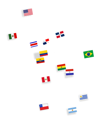 Presencia regional APRYMA en Latinoamérica